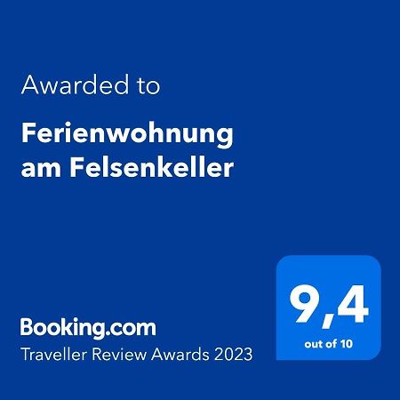 Ferienwohnung Am Felsenkeller Ebrach Bagian luar foto